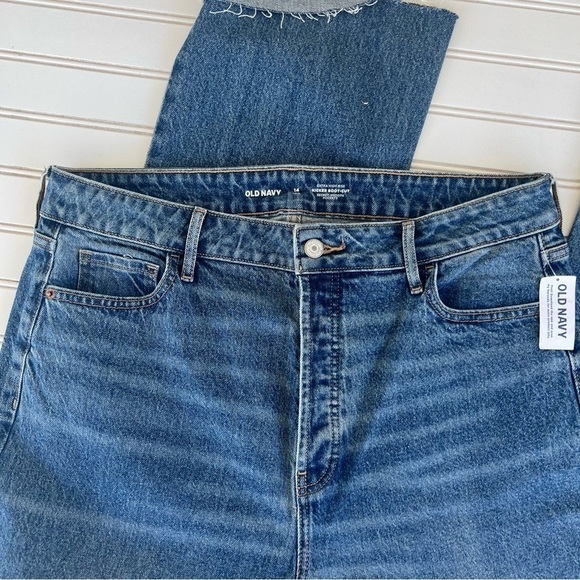 Extra High rise Kicker bootcut jeans Size 14 Tall NWT - Picture 2 of 14